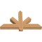 Ekena Millwork Kennewick Timber Gable Bracket, Western Red Cedar, 36"W x 21"H x 3 1/2"D x 3 1/2"F, 14/12 Pitch GBW036X21X0404KEN00SWR - alternate 4